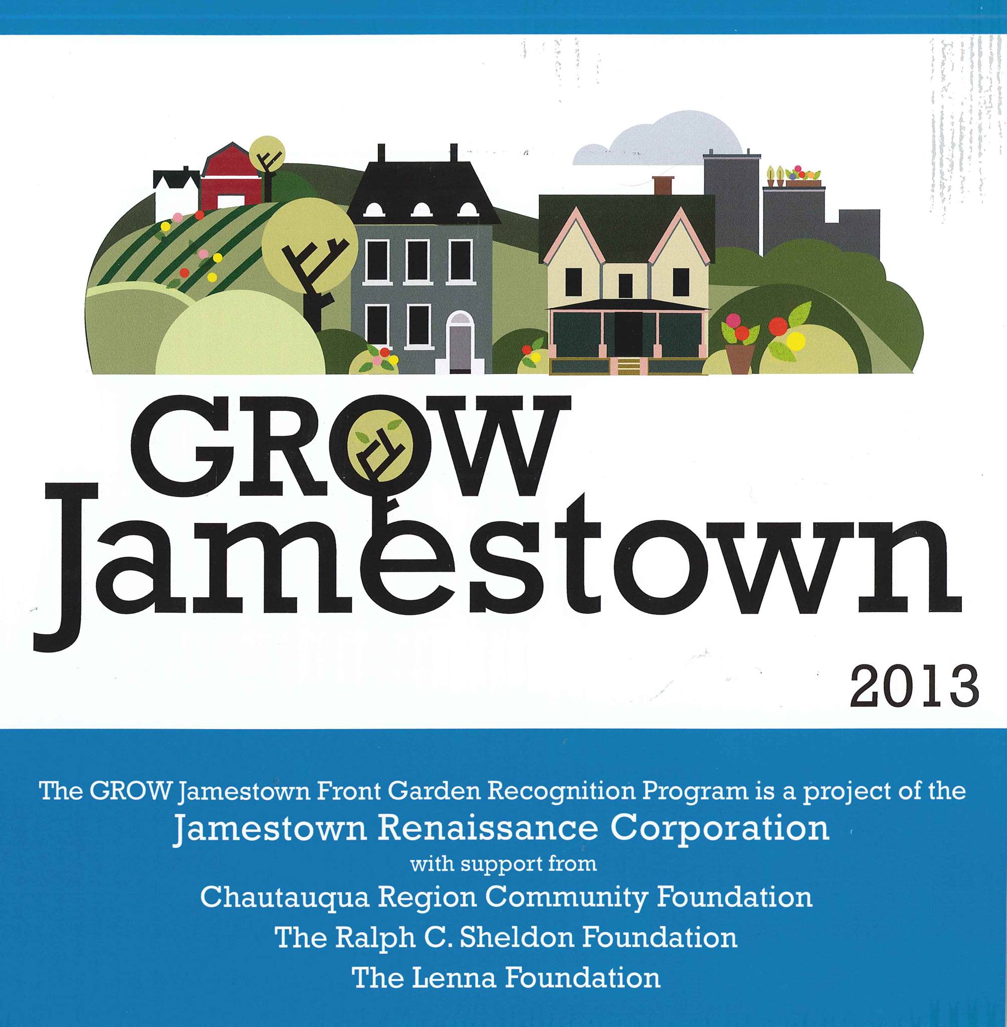 Grow Jamestown Garden Sign
