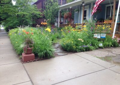 front yard garden