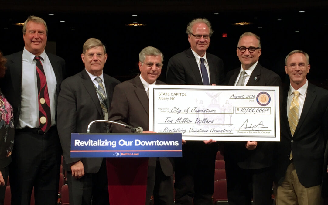 $10 Million Grant Awarded to Jamestown for Downtown Revitalization, Transformative Projects