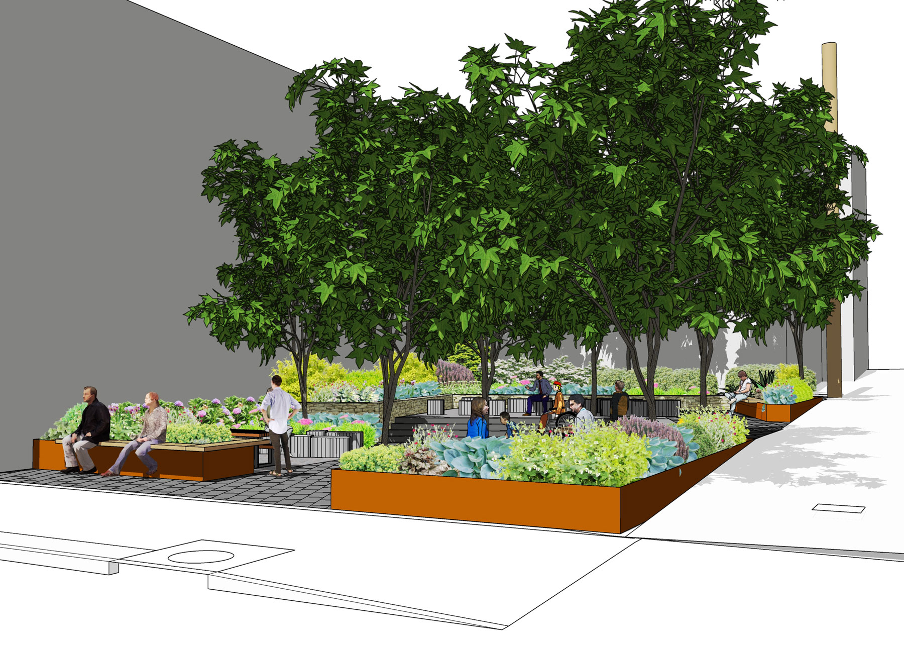 The Public Realm Jamestown Renaissance Corporation